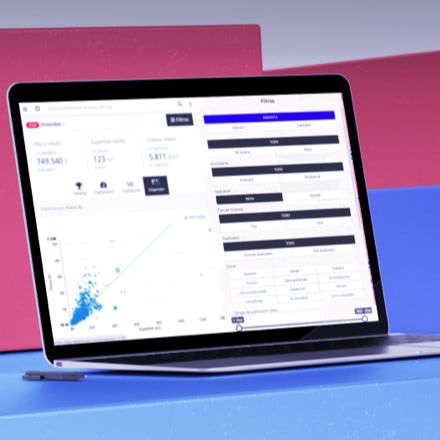 Una pantalla de ejemplo de Fotocasa Pro