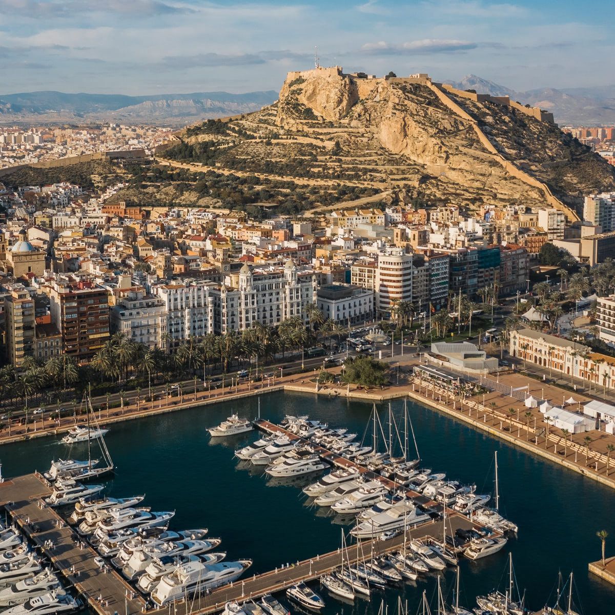 Panorámica de la ciudad de Alicante
