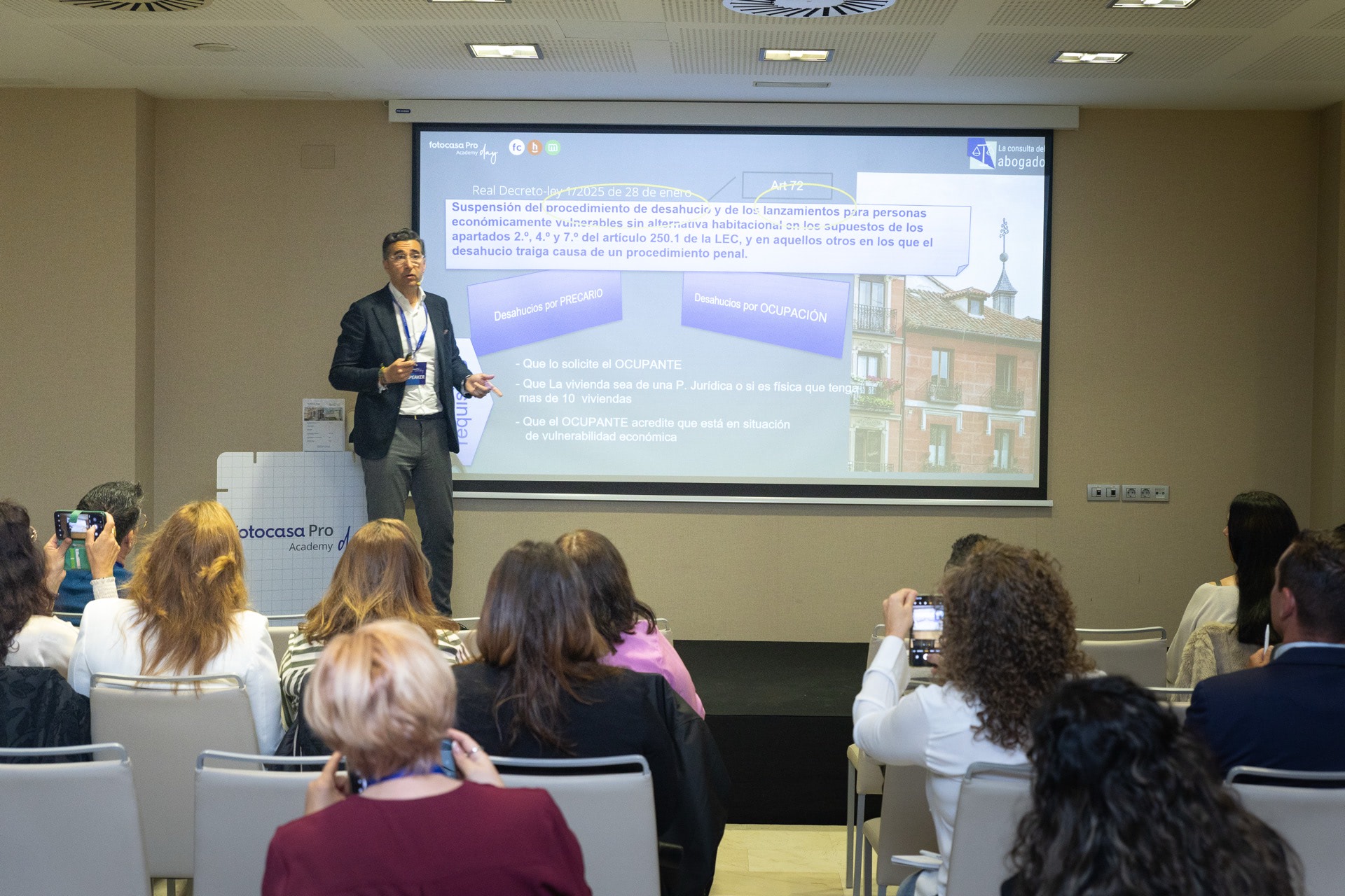 Foto de una de las sesiones anteriores